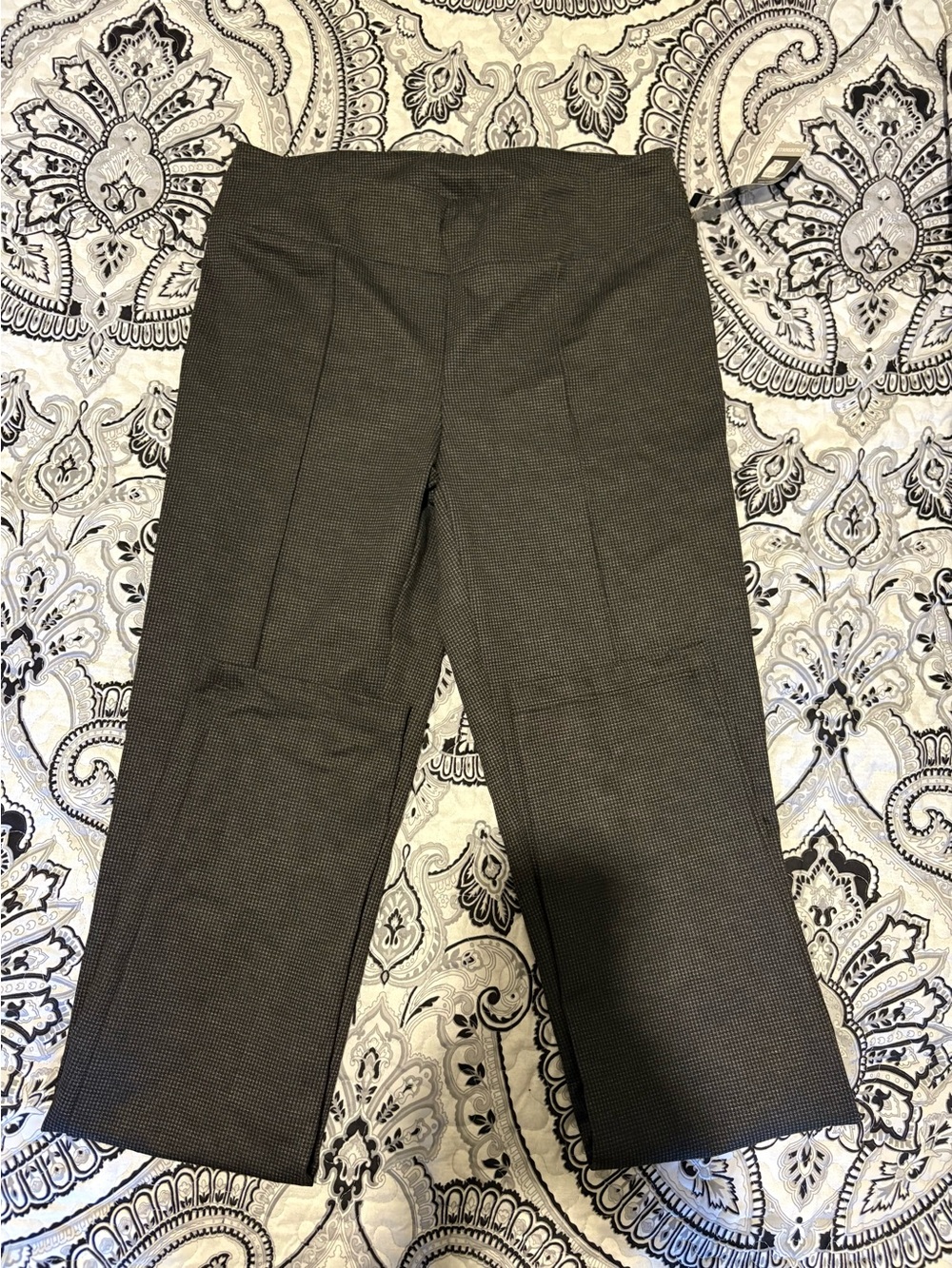 Women’s Mid-Rise Dress Pants in Dark Gray